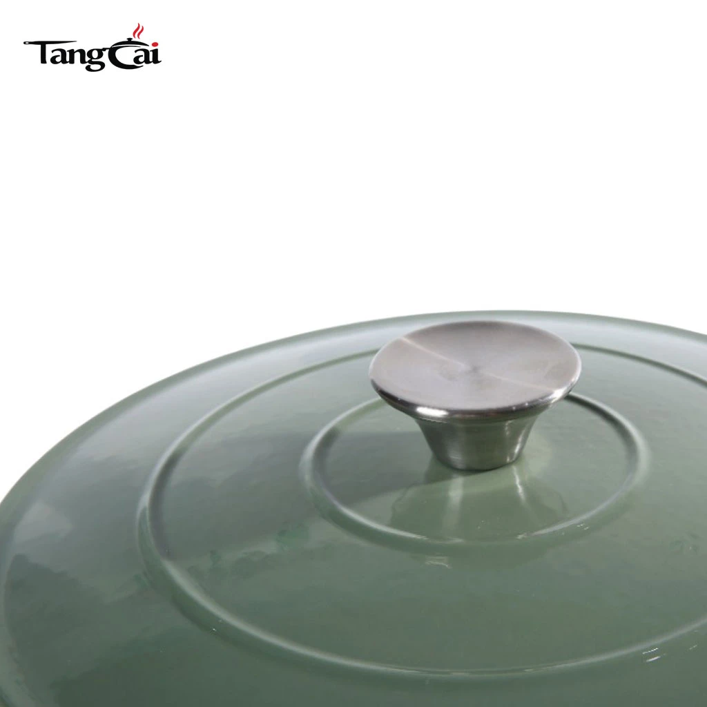 B2B Cookware Expert Offre sp&eacute;ciale batterie de cuisine empilable en &eacute;mail, casserole 3 en 1 de 5 QT avec couvercle, po&ecirc;le de 10&nbsp;pouces, po&ecirc;le &agrave; frire de 4 QT avec couvercle