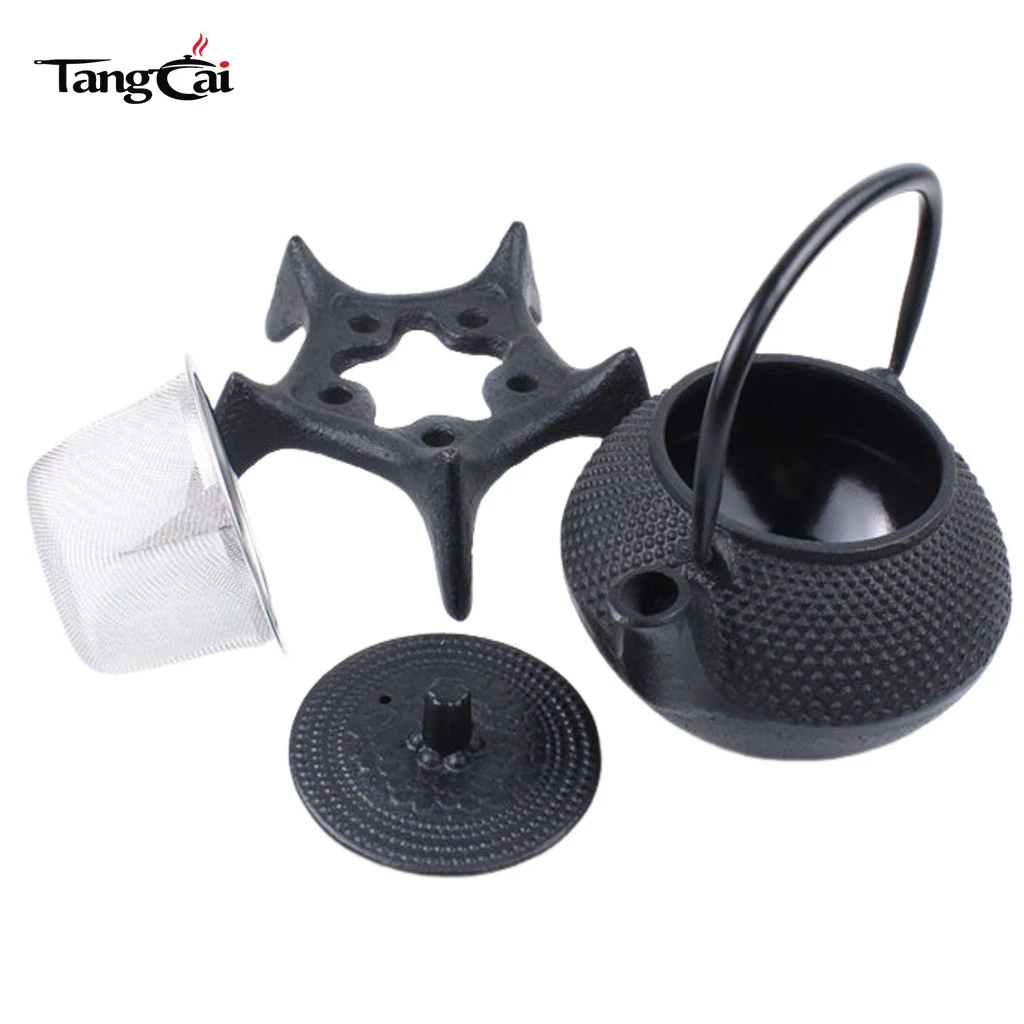 Th&eacute;i&egrave;re en fonte multi-usage de 600&nbsp;ml pour faire bouillir et infuser le th&eacute;