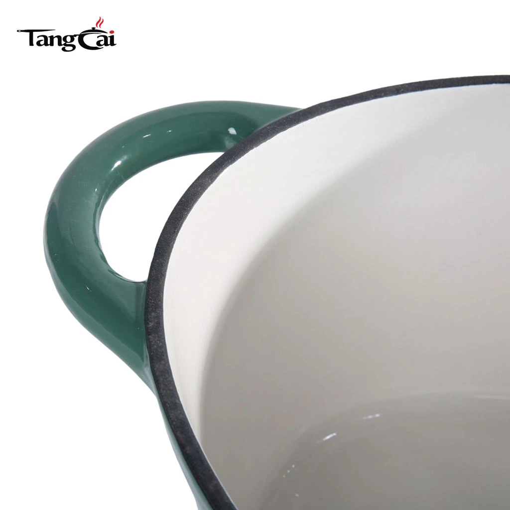 Grande cocotte de 7&nbsp;litres Cocotte ovale en fonte &eacute;maill&eacute;e avec couvercle