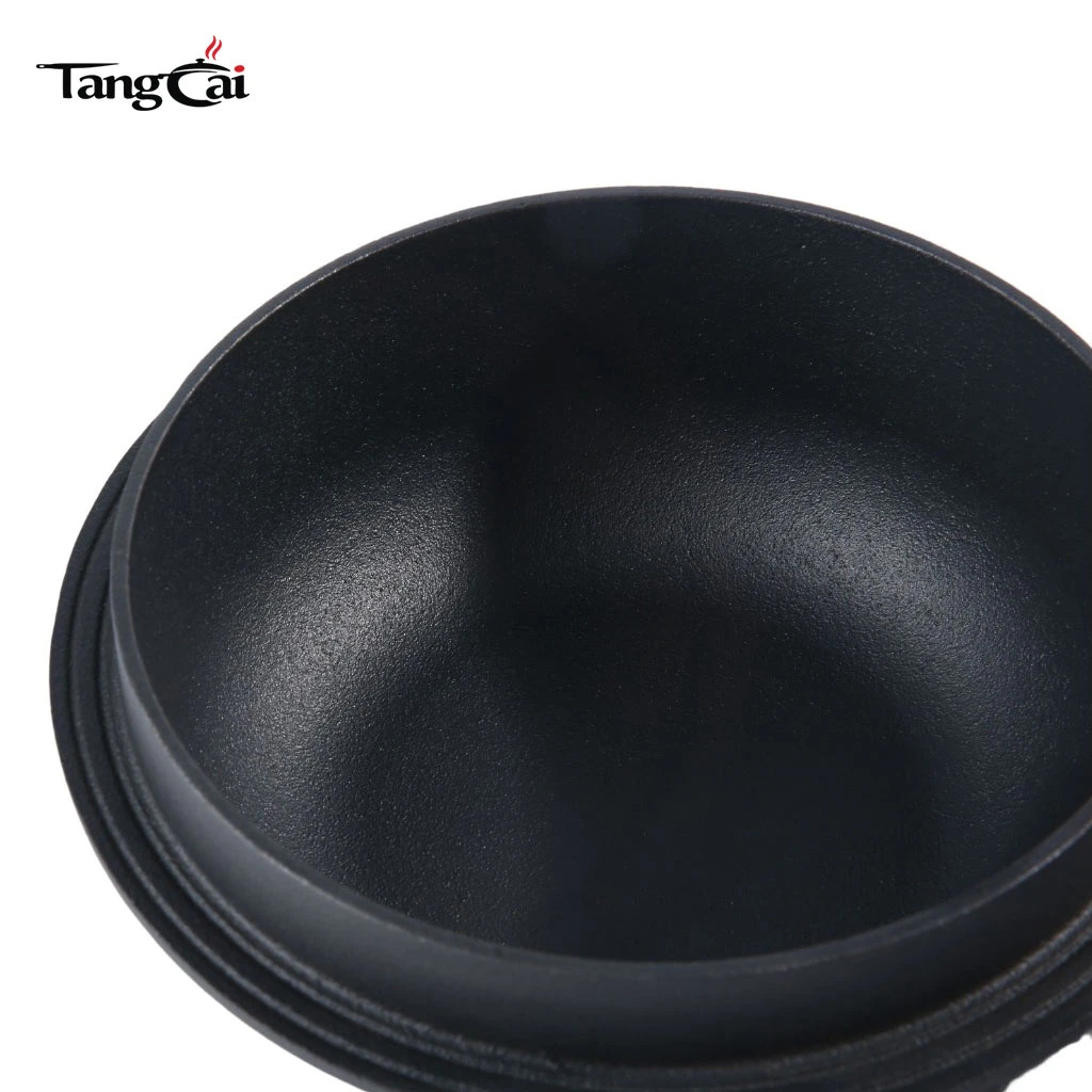 Marmite traditionnelle cor&eacute;enne en fonte DIA24&nbsp;cm&nbsp;- Marmite Bibimbap &eacute;cologique en gros