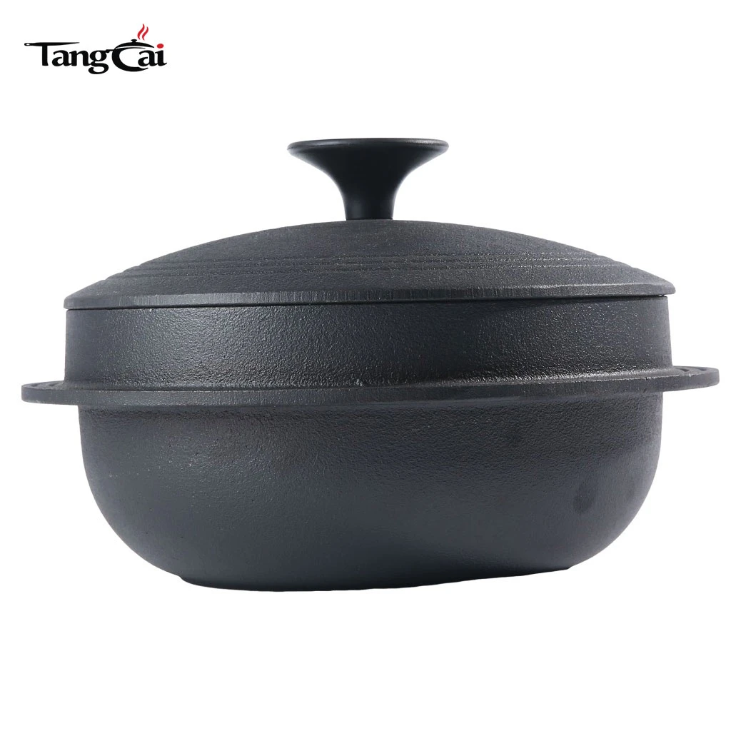 Marmite traditionnelle cor&eacute;enne en fonte DIA24&nbsp;cm&nbsp;- Marmite Bibimbap &eacute;cologique en gros