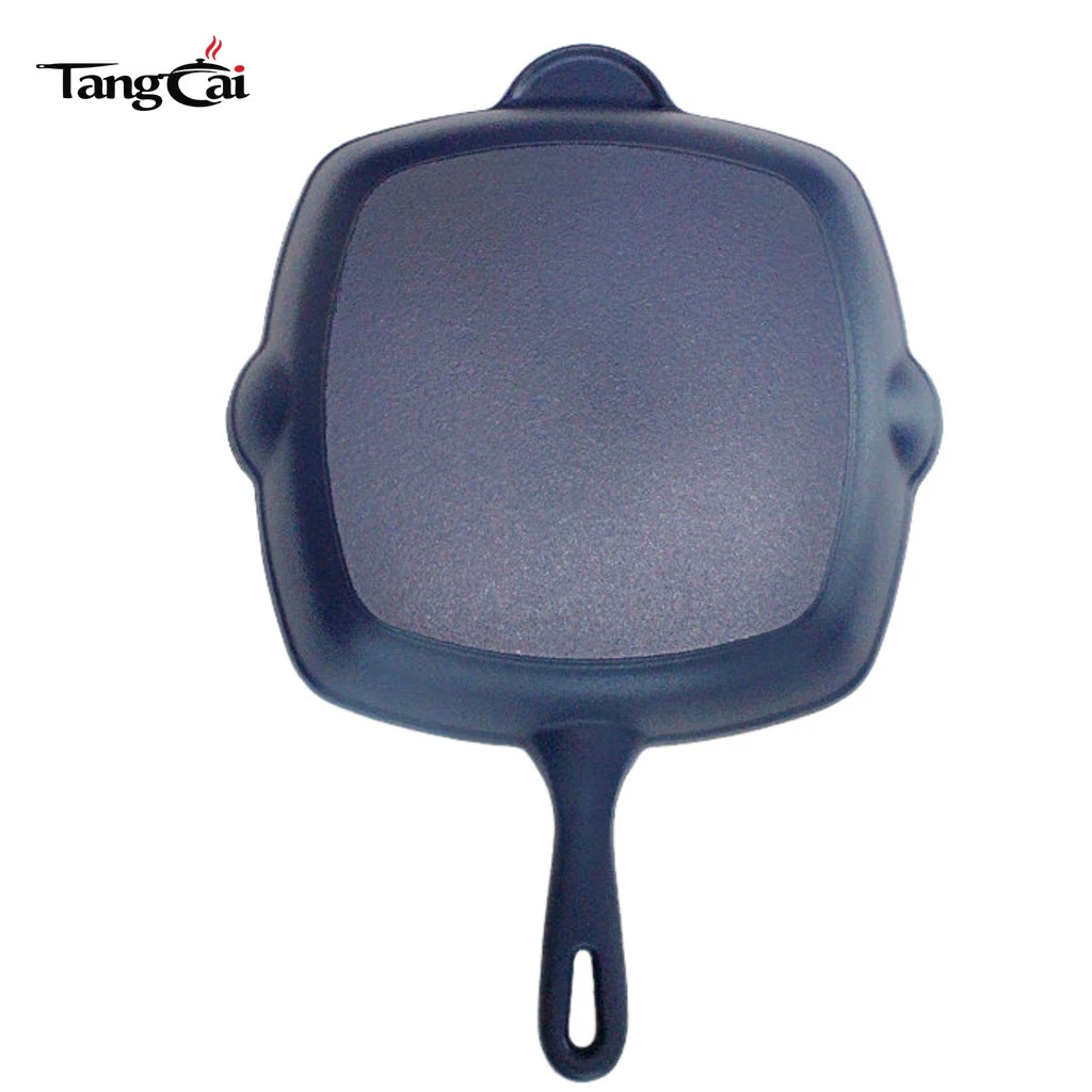 Fonte &eacute;maill&eacute;e de 24&nbsp;cm de haute qualit&eacute; Po&ecirc;le &agrave; frire Po&ecirc;le &agrave; griller