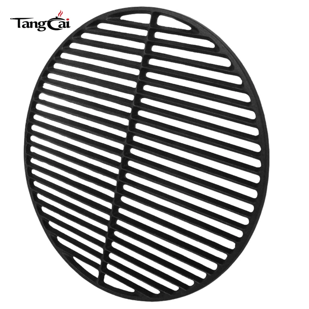 Grandes grilles de cuisson en fonte de 18&nbsp;pouces, plaque chauffante r&eacute;versible parfaite pour un joli barbecue