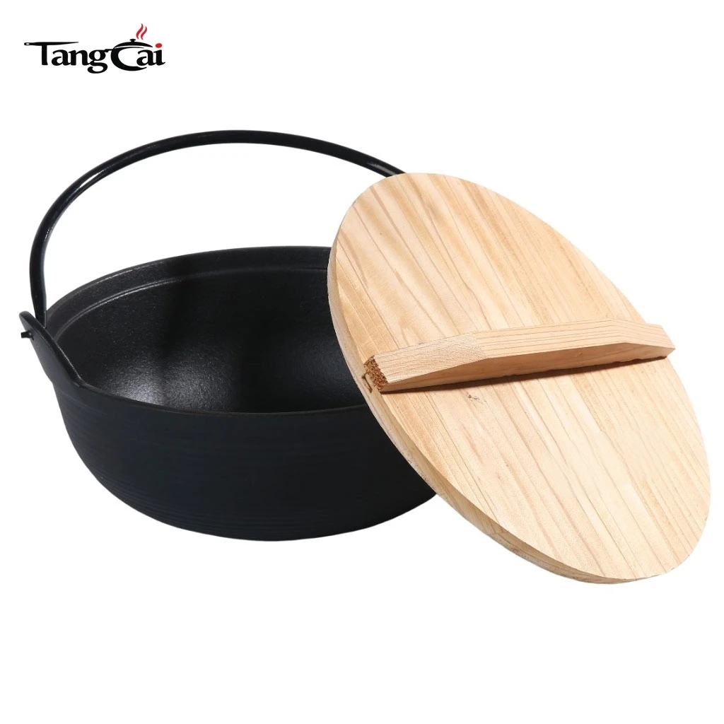 Pot chaud Sukiyaki Tetsu Nabe en fonte japonaise de 1,7&nbsp;L
