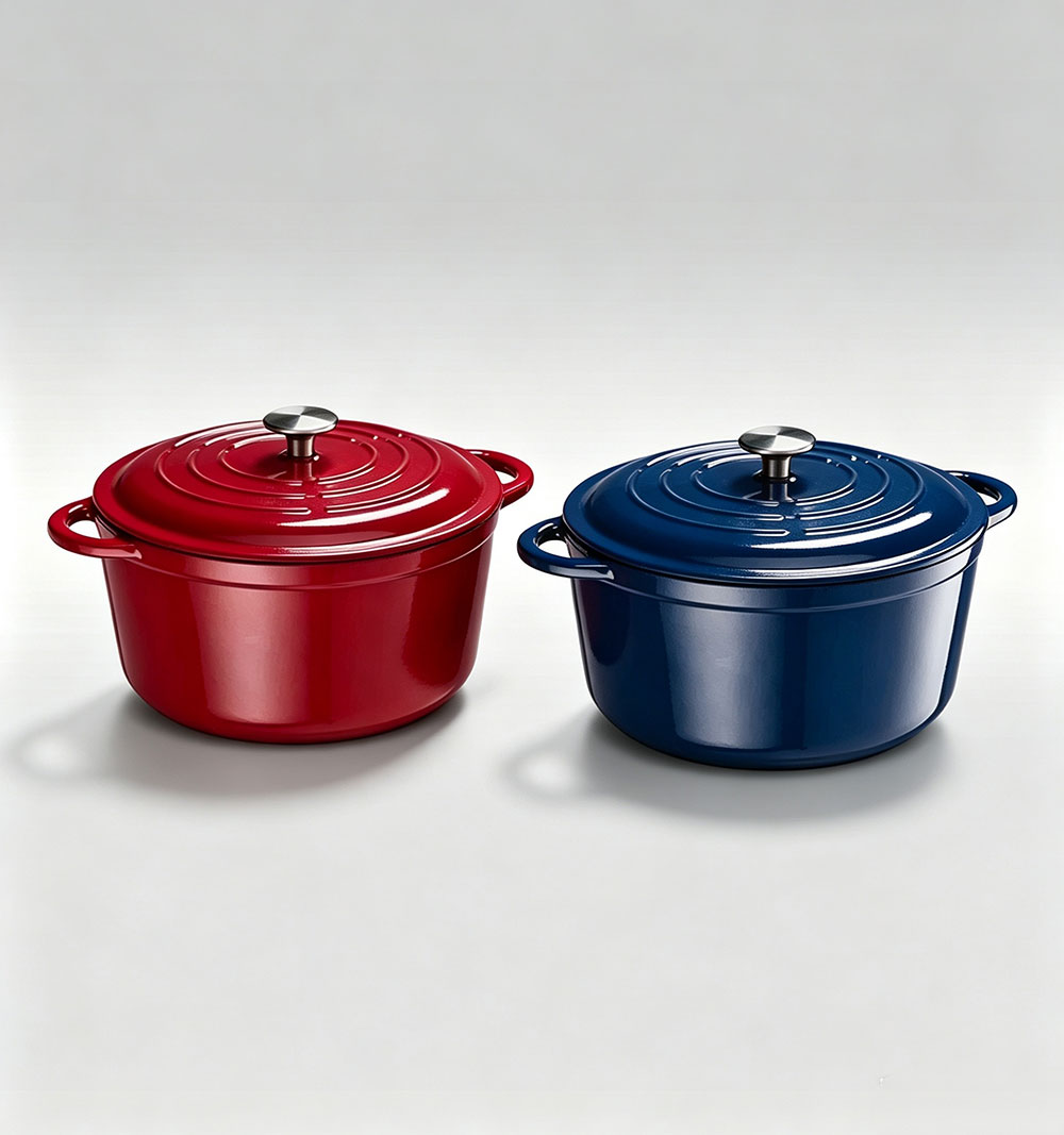 Proposition de produit : Le four hollandais phare en fonte émaillée 5QT